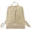 Dámský kožený batoh Mia More 2001 Dollaro – béžový