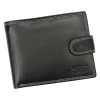 Pánská kožená peněženka Wild 125600B - černá,šedá