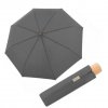 Dámský deštník manuální skládací 700363NGR DOPPLER šedá
