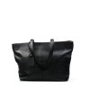 Dámská kožená shoper bag kabelka Divas Vittoria S7293 - černá