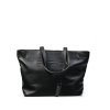 Dámská kožená shoper bag kabelka Divas Vittoria S7293 - černá