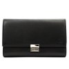 Unisex kožená číšnická peněženka/kasírka Nordee ADL07-02 - černá