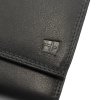 Unisex kožená číšnická peněženka/kasírka Nordee ADL07-02 - černá