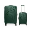 Zestaw walizek 3w1 POLIPROPYLEN PP6 BUTELKOWA ZIELEN [24970] 1200
