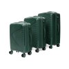 Zestaw walizek 3w1 POLIPROPYLEN PP6 BUTELKOWA ZIELEN [24969] 1200
