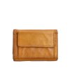 Unisex kožená peněženka mini Noelia Bolger 5134 NB ZLU - žlutá