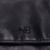 Unisex kožená peněženka mini Noelia Bolger 5134 NB C - černá
