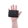 Unisex kožená peněženka mini Noelia Bolger 5134 NB C - černá