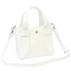 Dámská kožená elegantní kabelka Gregorio SA827 - bílá