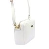 Dámská kožená crossbody kabelka MiaMore 01-059 DOLLARO - bílá