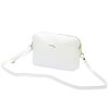 Dámská kožená crossbody kabelka MiaMore 01-059 DOLLARO - bílá