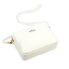 Dámská kožená crossbody kabelka MiaMore 01-059 DOLLARO - bílá