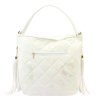 Dámská větší kabelka z eko kůže Gregorio SK181 LIT HOLO - bílá
