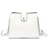 Dámská kožená kabelka Luka 20-096 DOLLARO - bílá