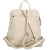 Dámský batoh z eko kůže s motivem květin Indee 6330 BE - béžový