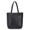 Dámská kožená shopper bag kabelka Noelia Bolger NB 2058 C - černá