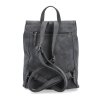 Dámský městský batoh s klopou z eko kůže Tangerin 1100 ANT - šedý