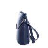 Dámská kožená elegantní crossbody kabelka Noelia Bolger NB 0048 TM - tmavě modrá