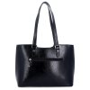 Dámská kožená elegantní kabelka přes rameno Noelia Bolger NB 0104 C - černá