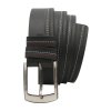 kožený opasek rovicky černý 1