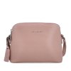 Dámská kožená elegantní crossbody kabelka Noelia Bolger NB 0096 N - tmavě béžová