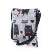 Dámská crossbody kabelka z eko kůže Indee 9300 17 C - kočky