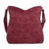 Dámská designová kabelka přes rameno z eko kůže Tangerin 1102 BO - bordó