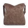 Dámská designová kabelka přes rameno z eko kůže Tangerin 1102 H - hnědá
