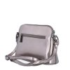 Dámská elegantní crossbody kabelka z eko kůže Le Sands 4378 TI - stříbrná