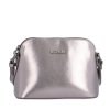 Dámská elegantní crossbody kabelka z eko kůže Le Sands 4378 TI - stříbrná
