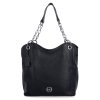 Dámská kožená kabelka přes rameno Noelia Bolger NB 3001 C - černá