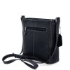 Dámská malá kožená crossbody kabelka Noelia Bolger NB 3004 C - černá