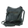 Dámská kožená crossbody kabelka Noelia Bolger NB 2400 ZE - zelená