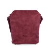 Dámská malá crossbody kabelka z eko kůže Tangerin 1107 BO - bordó