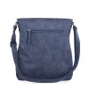 Dámská crossbody kabelka z eko kůže Tangerin 1101 TM - tmavě modrá