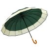 Deštník holový poloautomatický Gregorio PO-6417 - zelený
