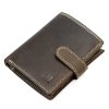 Pánská kožená peněženka Nordee BJÖRN N4L - hnědá