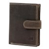 Pánská kožená peněženka Nordee BJÖRN N4L - hnědá