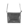 Dámská kožená stylová malá crossbody kabelka Patrizia Piu 05-004 - šedá