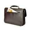 Pánská kožená business taška Gregorio 858 - hnědá