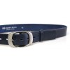 Dámský kožený opasek Penny Belts 72NKS-59 - modrý