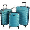 Cestovní kufr RGL 730 - modrý metalický - velký