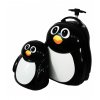 Dětský cestovní kufr + batoh RGL - tučňák