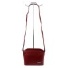 Dámská kožená elegantní menší crossbody kabelka LUKA 01-009 (509) - červená