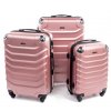 Cestovní kufr RGL 730 - světle růžový - velký