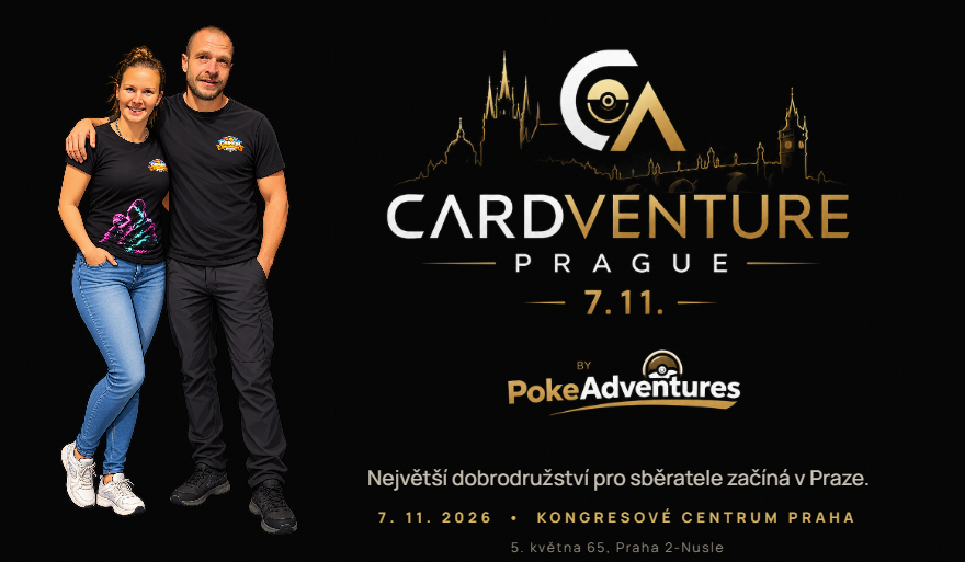 GORDON a SÁRA míří na CARDVENTURE PRAGUE