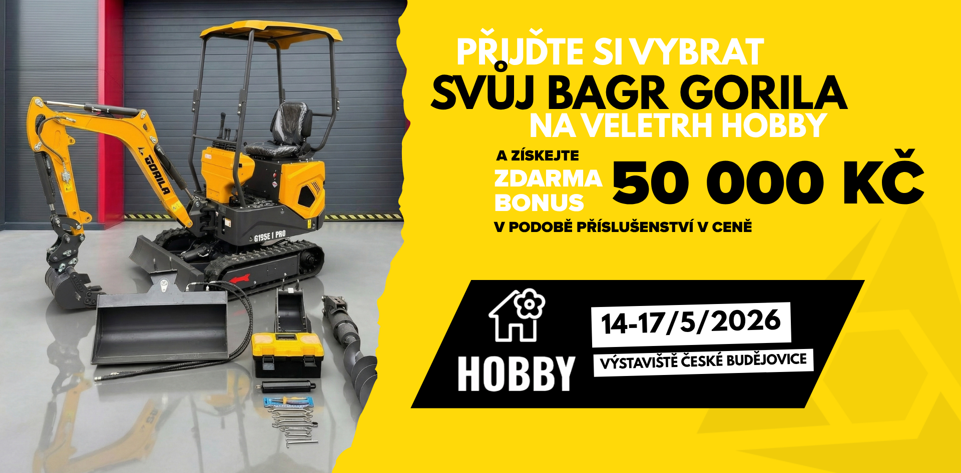 Gorila na veletrhu Hobby 2026