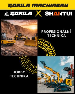 JSME GORILA MACHINERY 🦍🚜 Přímo u nás v ČR pro vás kompletujeme vlastní minibagry značky GORILA – spolehlivé parťáky, které...