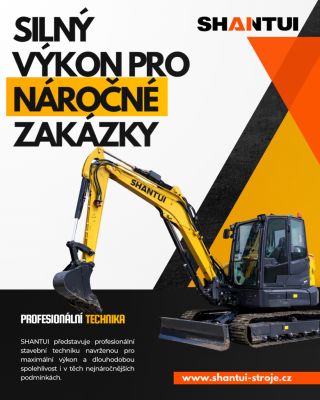 Hledáte techniku, na kterou se můžete spolehnout každý den? SHANTUI kombinuje výkon, odolnost a efektivní provoz, díky...