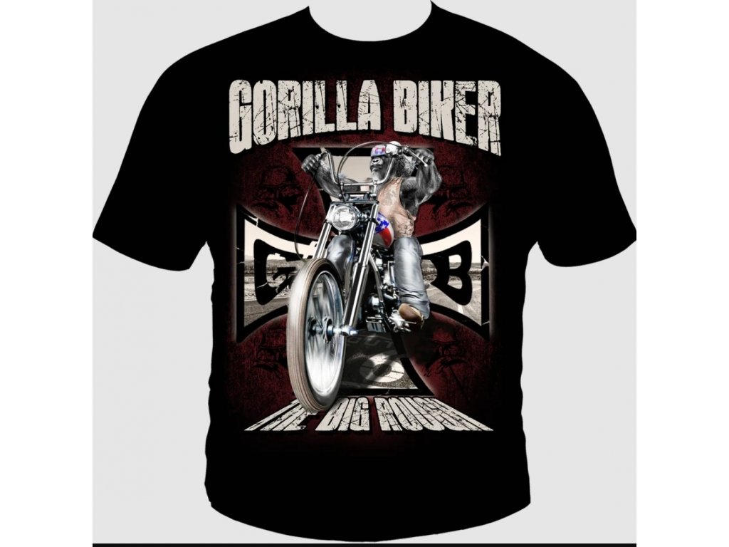 Motorkářské tričko Gorilla Biker GB70 EASY LIFE